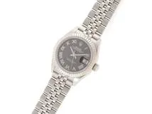 2018年9月 並行 ROLEX ロレックス 時計 デイトジャスト28 279174 ダークグレーローマン WG/SS 自動巻き レディース（2141200397489）M【200】