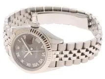 2018年9月 並行 ROLEX ロレックス 時計 デイトジャスト28 279174 ダークグレーローマン WG/SS 自動巻き レディース（2141200397489）M【200】