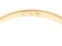 JEWELRY ノンブランドジュエリー リング 指輪 K18 ゴールド ルビー ダイヤモンド 11.5号 【460】2141200397878