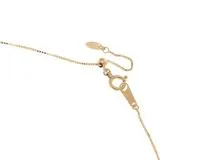 JEWELRY　ジュエリー　ネックレス　K18 イエローゴールド　ダイヤモンド　0.199ct/0.18ct　約2.4g　2141200398233【207】