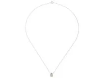 JEWELRY　ノンブランドジュエリー　ネックレス　K18ホワイトゴールド　ダイヤモンド0.213ct　約2.7g　2141200413653【207】