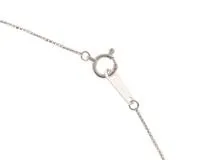 JEWELRY　ノンブランドジュエリー　ネックレス　K18ホワイトゴールド　ダイヤモンド0.213ct　約2.7g　2141200413653【207】