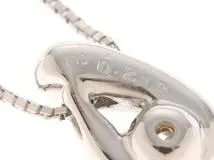 JEWELRY　ノンブランドジュエリー　ネックレス　K18ホワイトゴールド　ダイヤモンド0.213ct　約2.7g　2141200413653【207】