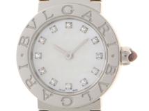 BVLGARI ブルガリ　レディース クオーツ　ブルガリ ブルガリ BB23S/103095 ホワイトシェル12PD文字盤 SS【472】HK