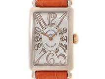 FRANCK MULLER フランクミュラー ロングアイランドレリーフ/WG/PG/革/正規  902QZRELIEF LTD[432]2141300231157