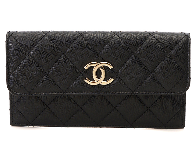 CHANEL シャネル マトラッセ カメラバッグ AS1368 キャビアスキン  