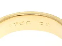 エルメスリング・指輪 ブックルセリエ ダイヤモンド リング K18 イエローゴールド YG ゴールド金 40802057108
