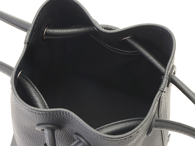 VASIC ヴァジック ボンド 2WAYハンドバッグ ブラック レザー【434】 の