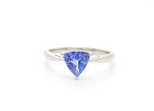 JEWELRY　ノンブランドジュエリー　リング　PT950　タンザナイト　1.00ct　3.3g　15.5号　2141300290949　【432】