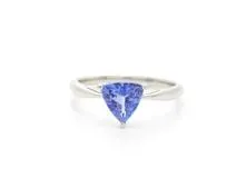 JEWELRY　ノンブランドジュエリー　リング　PT950　タンザナイト　1.00ct　3.3g　15.5号　2141300290949　【432】