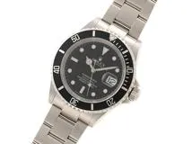 Z番2007年正規品 ROLEX ロレックス 腕時計 サブマリーナ デイト 16610 ステンレス ブラック文字盤 ルーレット無し 自動巻き【472】SJ