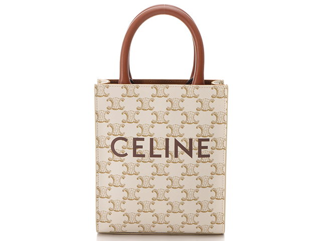 ✨未使用に近い✨ CELINE ミニ財布 トリオンフ マカダム PVCレザー+