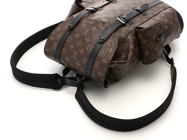 LOUIS VUITTON　ルイ・ヴィトン　クリストファーPM　バッグパック　リュックサック　モノグラム・マカサー　M43735【431】