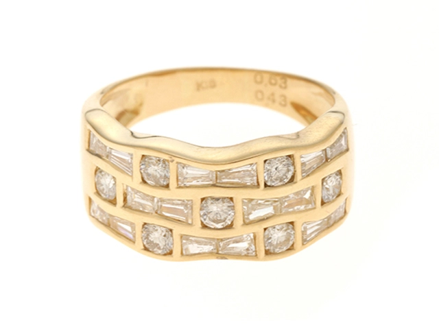 ダイアモンドの指輪/RING/ 0.43 ct. - www.sorbillomenu.com