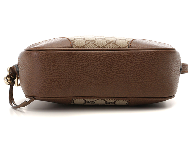 GUCCI グッチ バッグ GGキャンバスショルダーバッグ ベージュ ブラウン  