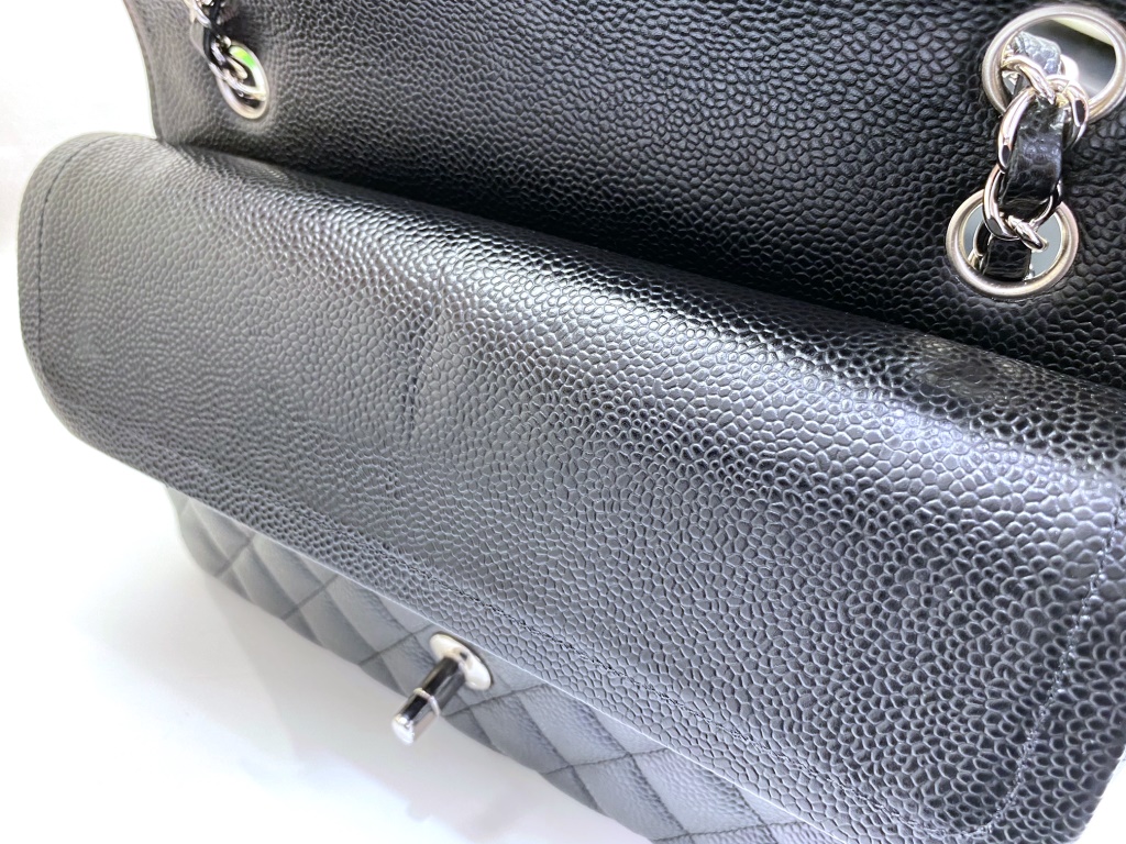 【洗練されたシルバー♢】CHANEL ショルダーバッグ シャネル CHANEL かまくちチェーン ショルダーバッグ シルバー