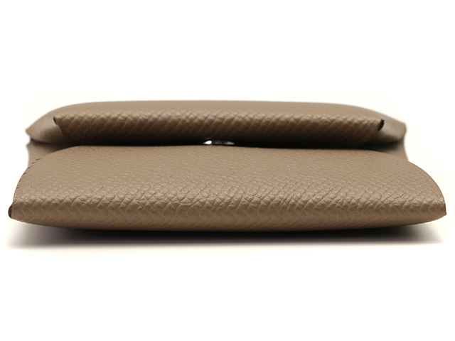 HERMES エルメス バスティア エトゥープ ヴォーエプソン Z刻印【432】 