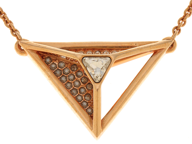 SWAROVSKI スワロフスキー Hillock Triangle Pendant クリスタル