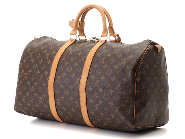 LOUIS VUITTON ルイヴィトン キーポル50 モノグラム ボストン