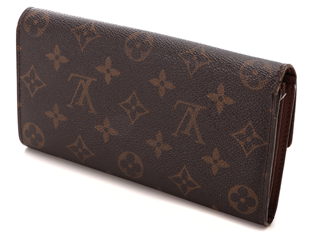 LOUIS VUITTON ルイヴィトン ポシェット・ポルトモネ・クレディ モノグラム 長財布 M61726 頃 スレ ホツレ コバ割れ