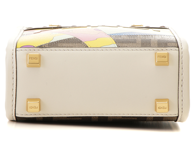 FENDI フェンディ サンシャインショッパー スモール ズッカ