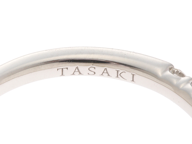 TASAKI タサキ ブリッランテリング ハーフエタニティ リング