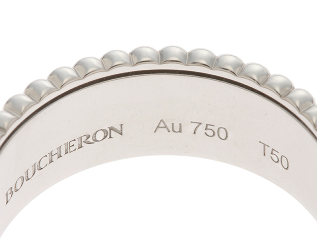 BOUCHERON ブシュロン リングﾞ キャトルブラックダイヤリング