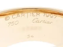 Cartier カルティエ ヌーベルバーグ リング YG 12.4g #54【434】