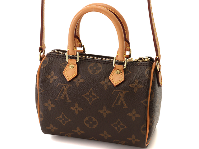 LOUIS VUITTON ルイ・ヴィトン モノグラム ナノスピーディ M61252【430