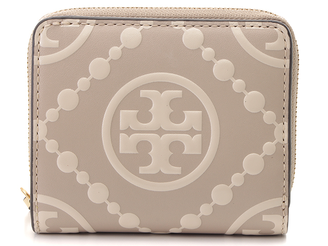 TORY BURCH Tモノグラム コントラスト エンボス バイフィールド