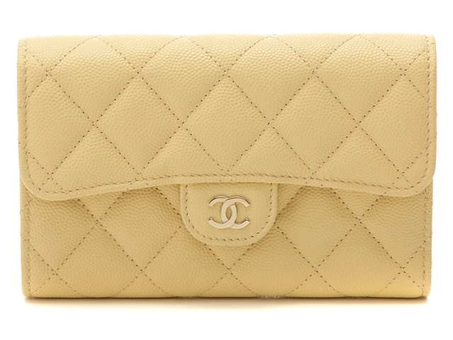 CHANEL マトラッセ フラップウォレット