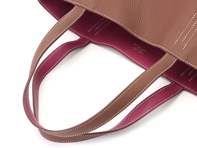 エルメス HERMES ドゥブルセンス45 マロン/トスカ HERMES エルメス ドゥブルセンス45 トスカ マロン ショルダー