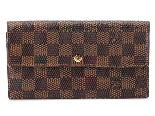 Louis Vuitton　ルイ・ヴィトン　ポシェット・ポルトモネクレディ　ダミエ　N61724【430】2141300410798