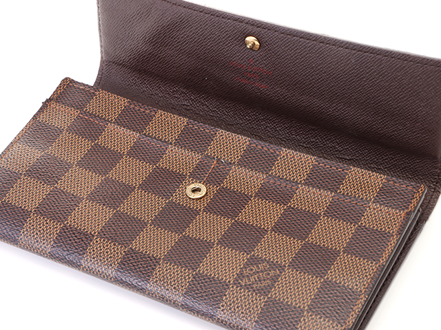 Louis Vuitton　ルイ・ヴィトン　ポシェット・ポルトモネクレディ　ダミエ　N61724【430】2141300410798