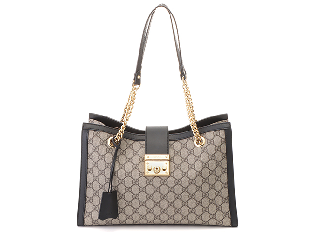 Gucci padlock tote online bag