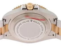 2019年9月並行品 ROLEX ロレックス 腕時計 シードゥエラー オイスタースチール/K18イエローゴールド/セラミック ブラック文字盤 自動巻き【472】SJ