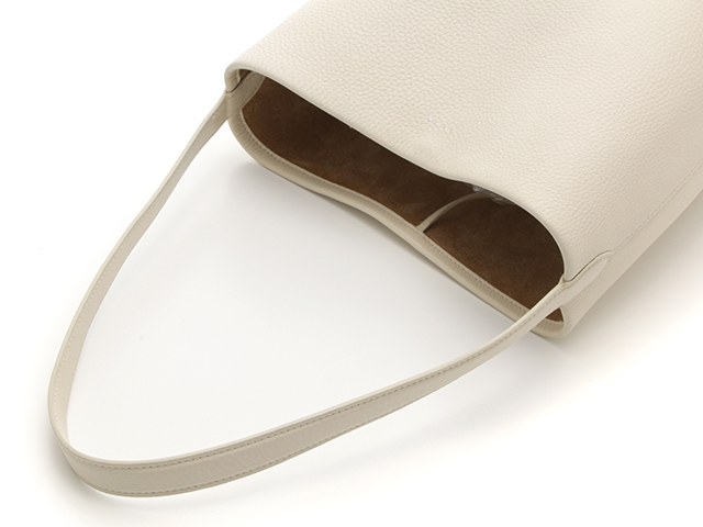 THE ROW ザ・ロウ N/Sパークトート ミディアム アイボリー レザー