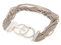 GUCCI グッチ GGスネーク ブレスレット シルバー 30.6g【432