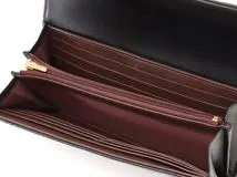 CHANEL　シャネル　クラシックロングフラップウォレット　ブラック/ＧＰ金具　ラムスキン　AP0241　【472】H