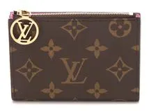 LOUIS VUITTON　ルイヴィトン　小物　財布　ボルドフォイユ・リサ　モノグラム　ローズ・ロリポップ　M82383【472】HA