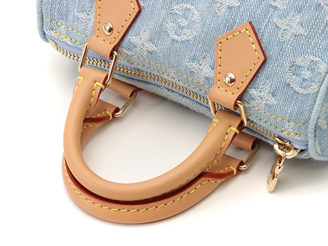★在庫少【LOUIS VUITTON】ナノ スピーディ スカイブルーデニム 楽天市場】LOUIS VUITTON ルイヴィトン ナノ・スピーディ