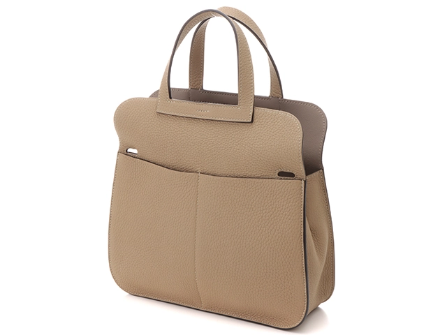 HERMES エルメス アルザン25ヴェルソ トレンチ/グリアスファルト ゴールド金具 トリヨンクレマンス  Z刻印(2021年製)【432】2141300429196