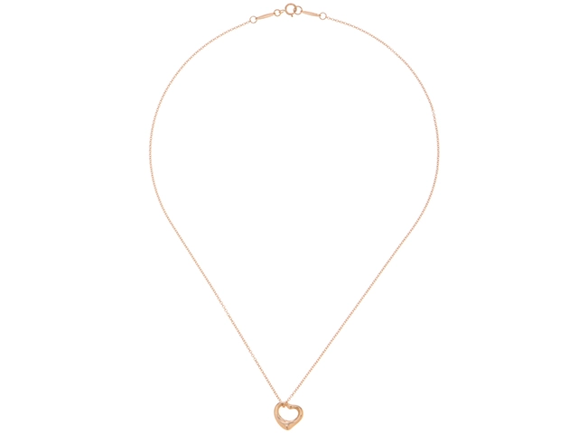 TIFFANY＆CO　ティファニー　オープンハート　ネックレス　K18ピンクゴールド　2.9ｇ　2141300431199　【205】