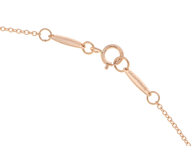 TIFFANY＆CO　ティファニー　オープンハート　ネックレス　K18ピンクゴールド　2.9ｇ　2141300431199　【205】