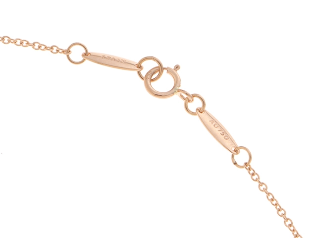 TIFFANY＆CO　ティファニー　オープンハート　ネックレス　K18ピンクゴールド　2.9ｇ　2141300431199　【205】