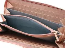 GUCCI　グッチ　長財布　ダブルG　ジップアラウンド　ウォレット　ピンク　レザー　456117【472】HG