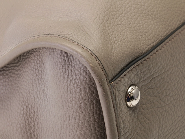PRADA プラダ 　2way　バッグ グレージュ レザー　2141300438426　【434】
