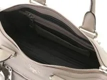 PRADA プラダ 　2way　バッグ グレージュ レザー　2141300438426　【434】