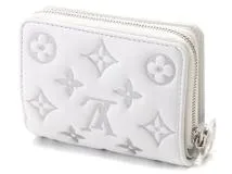 LOUIS VUITTON ホワイト　財布　希少 LOUIS VUITTON ルイヴィトン コンパクト財布 モノグラム