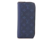 LOUIS VUITTON　ルイヴィトン　ジッピーウォレット・ヴェルティカル　タイガラマ　コバルト　M30447　RFIDタグ【433】2141300446889
